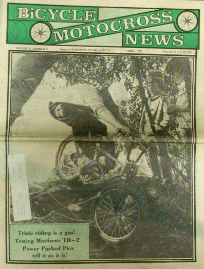 rl osborn bicycle motocross news bmx 04 1975