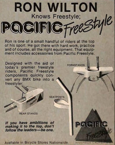 1985 pacific freestyle bmx