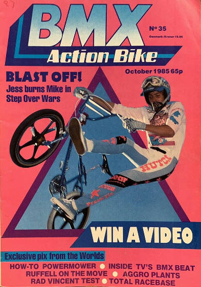 mike dominguez bmx action bike cover