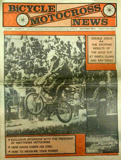 bicycle motocross news bmx 09 1974