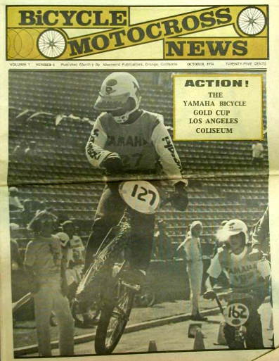 david clinton bicycle motocross news bmx 10 1974