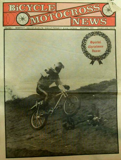 david clinton bicycle motocross news bmx 12 1974