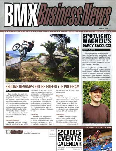 bmx business news 03 2005