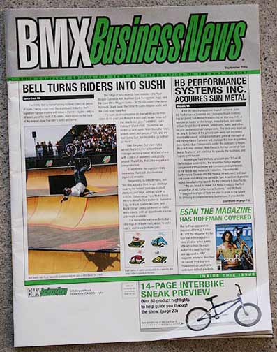 bmx business news 09 2005