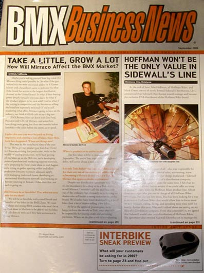 bmx business news 12 2006