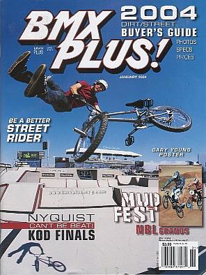 Draw a picture leakage former BMX PLUS! MAGAZINE 2004 @ 23MAG BMX