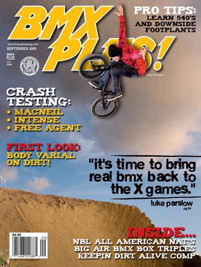 chris o'donnell bmx plus! 09 2009