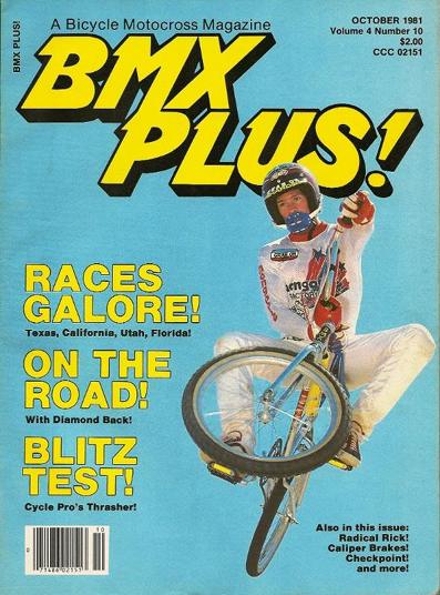 BMX PLUS! MAGAZINE 1981 @ 23MAG BMX