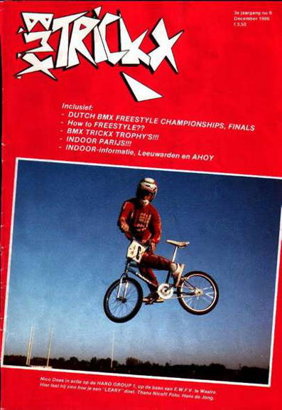 nico does bmx trickx december 1986