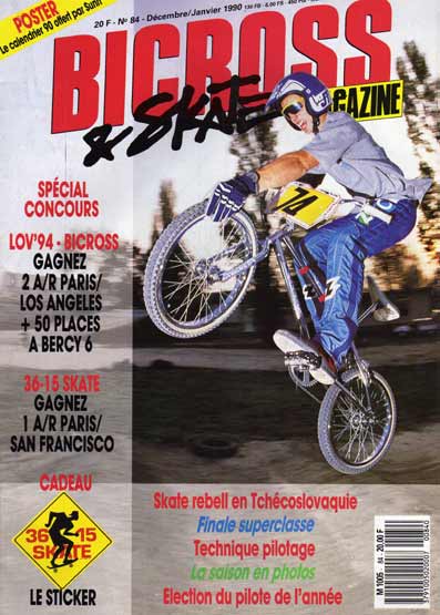 xavier robleda bicross and skate magazine 12 89