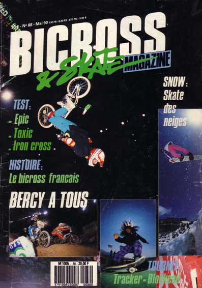 mat hoffman bicross and skate magazine 05 90