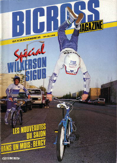 ron wilkerson bicross magazine 11 1985