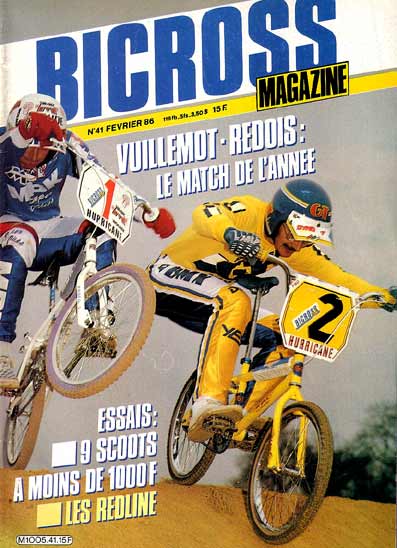 xavier redois claude vuilemot bicross magazine 02 1986