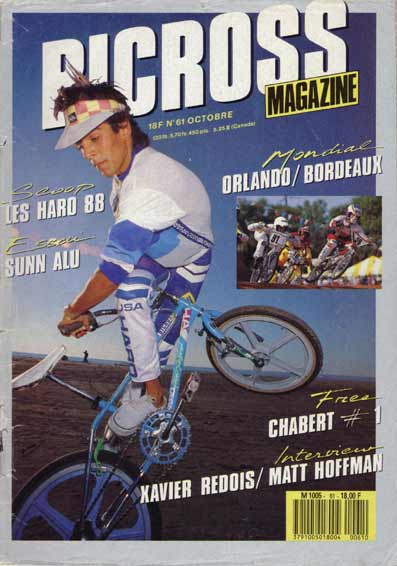 david chabert bicross magazine 10 1987