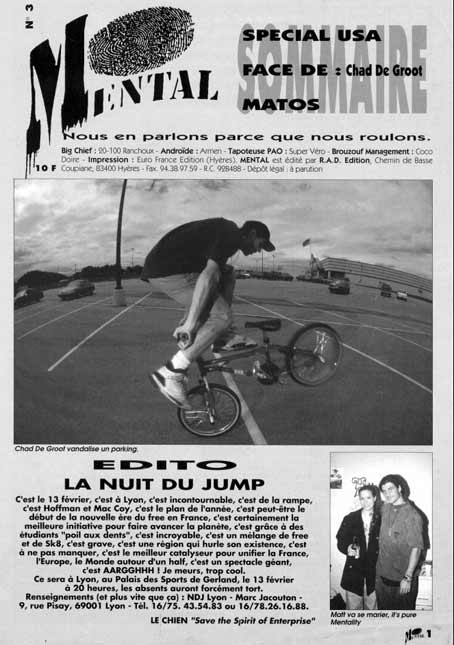 chad degroot mental bmx numero 3