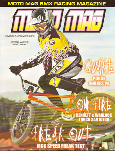 David Wray motomag bmx magazine