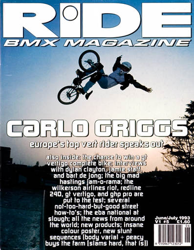 carlo griggs ride bmx uk 06 1993