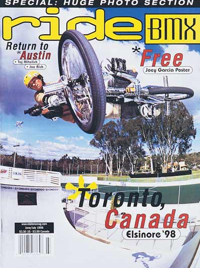 Ride BMX US cover