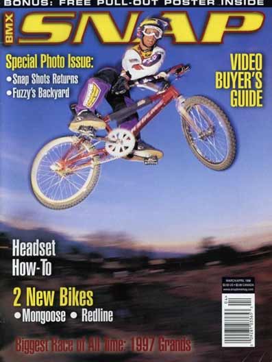 51 8 ISSUE 1 NO NOS ORIGINAL BMX SNAP MAGAZINE JANUARY 2001 VOL 