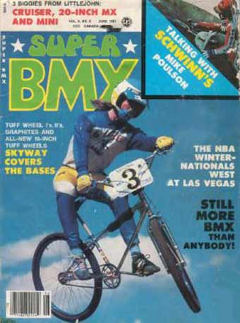 Super BMX magazine October 1981 race vintage old school uncirculated rare 