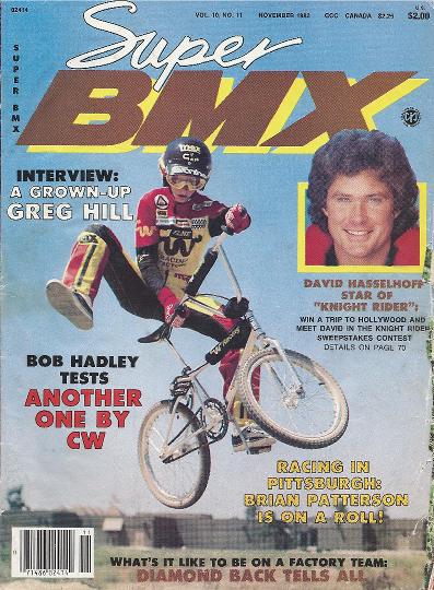 billy griggs david hasselhoff super bmx 11 1983