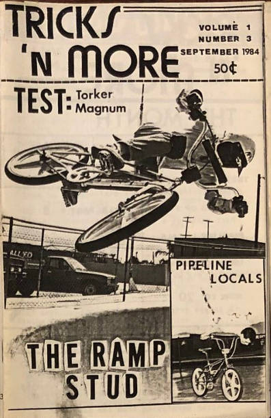 tricks'n more bmx zine 1984